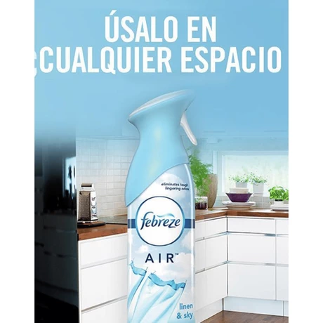 Aromatizante Ambiental Febreze Linen & Sky 250 g x4 - vista alternativa