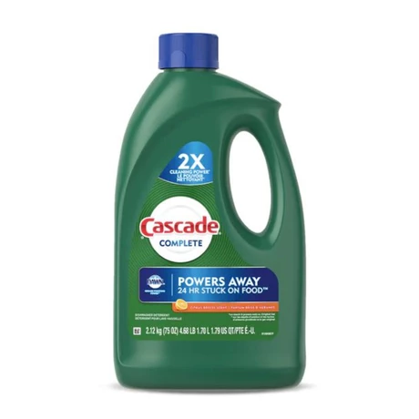 Lavavajillas Gel Complete Citrus Breeze Botella, 2,12 L