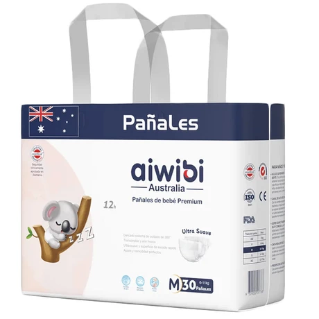 PAÑAL AIWIBI PREMIUM TALLA M 30 UN