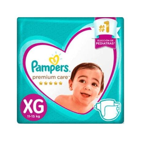 Pañales Pampers Premium Care XG (16 unid)