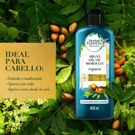 Shampoo Reparador Herbal Essences Argan Oil of Morocco 400 ml - vista alternativa