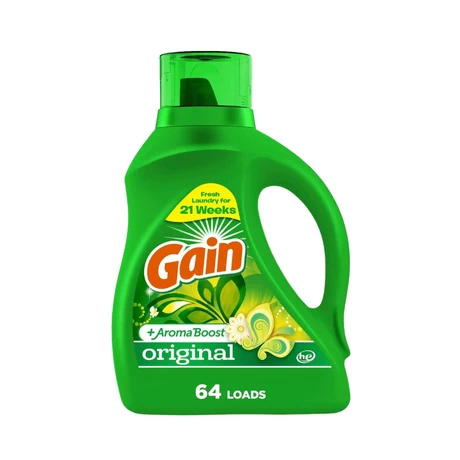 Detergente Líquido Gain Original 2.72 lts