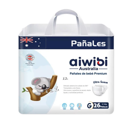 PAÑALES AIWIBI TALLA G 26 UN