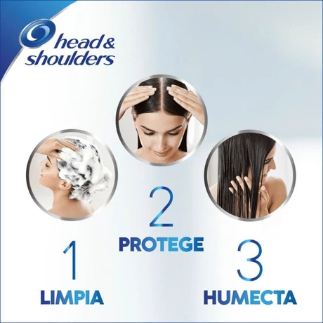 Shampoo Head and Shoulders Manzana Fresh 375 ml - vista alternativa