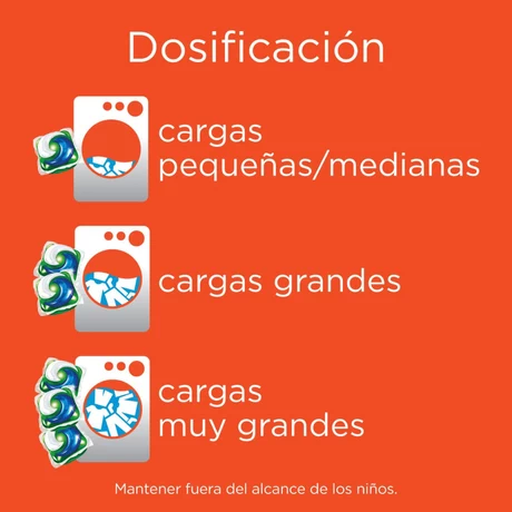 Detergente Cápsulas Tide Downy April Fresh 15 Unid x3 - vista alternativa