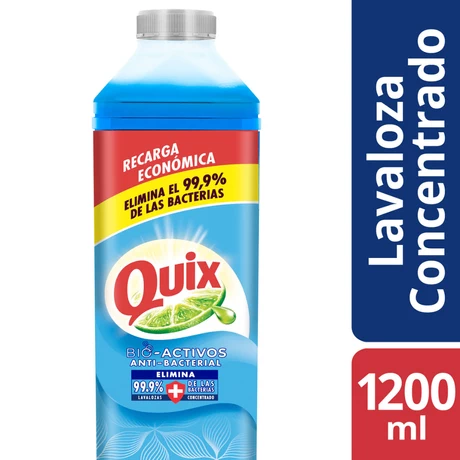 Lavalozas Quix Concentrado Antibacterial Recarga 1200 ml