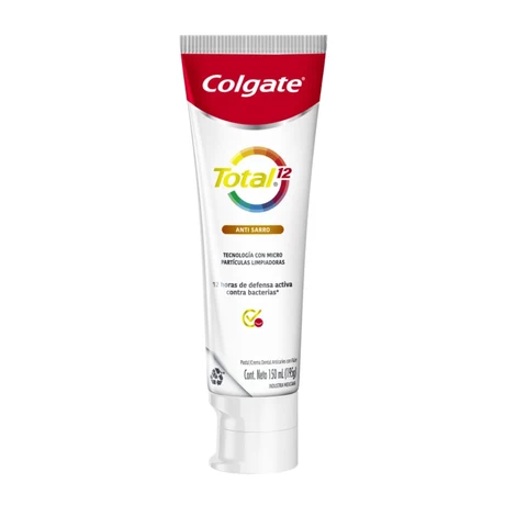 Pasta de Dientes Colgate Total 12 Antisarro 150 ml - vista alternativa