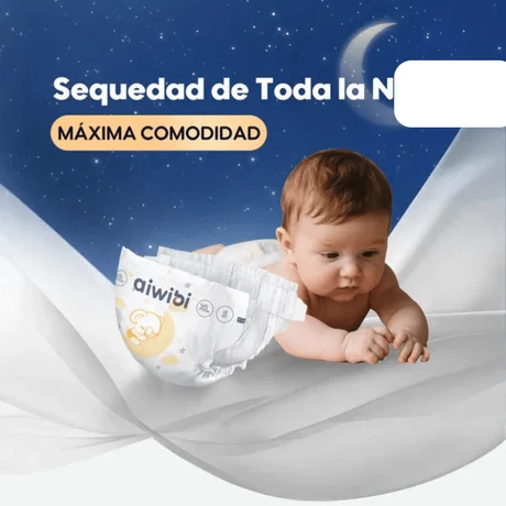 Pañales Aiwibi Dulce Noche Premium 54 Unid M - vista alternativa