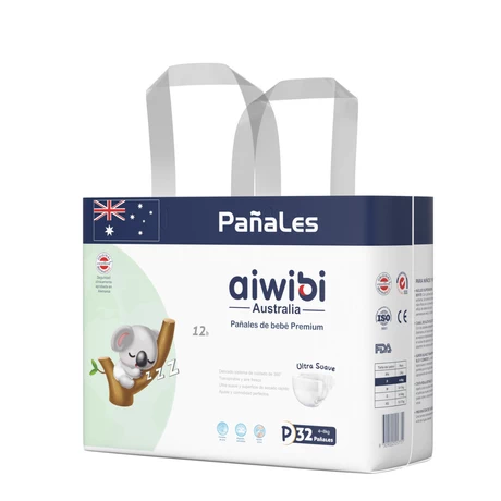 PAÑAL AIWIBI PREMIUM TALLA P 32 UN
