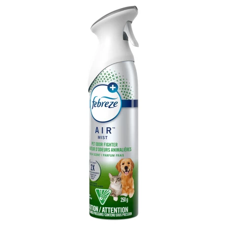 Aromatizante Ambiental Febreze Elimina Olores Mascotas 250 g