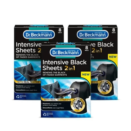 Negros Intensos en Toallitas Dr. Beckmann 8 Unid x3