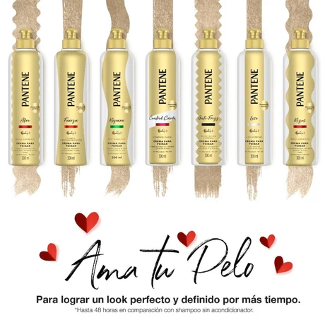 Crema Para Peinar Pantene Anti Frizz 300 ml - vista alternativa