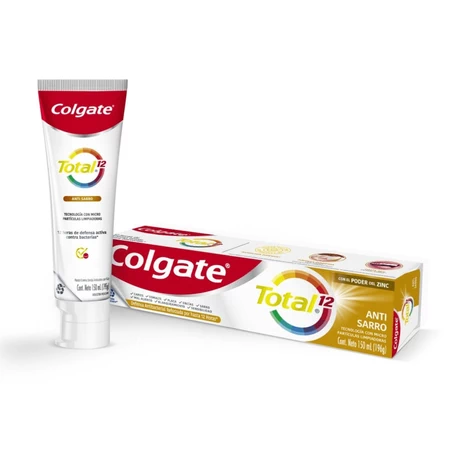 Pasta de Dientes Colgate Total 12 Antisarro 150 ml