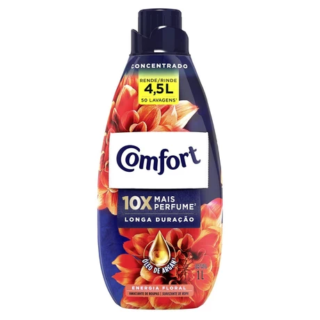 Comfort Suavizante Concentrado Energía Floral 1L
