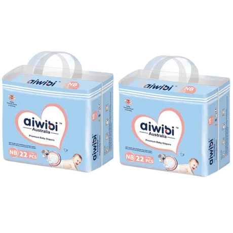 PAÑAL AIWIBI PREMIUM TALLA RN 22 UN X 2