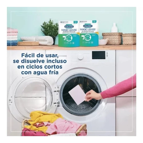 Detergente en Láminas Magic Leaves Dr. Beckmann Frescura Intensa 20 Unid - vista alternativa