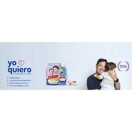 Detergente Líquido Popeye Hipoalergénico Doypack 3 lts - vista alternativa