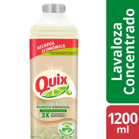 Lavalozas Quix Concentrado Bio Activos Pureza Esencial Recarga 1200 ml - vista alternativa