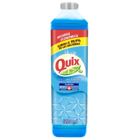 Lavalozas Quix Concentrado Antibacterial Recarga 1200 ml - vista alternativa