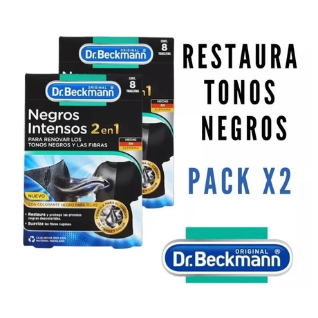 Negros Intensos en Toallitas Dr. Beckmann 8 Unid x2 - vista alternativa