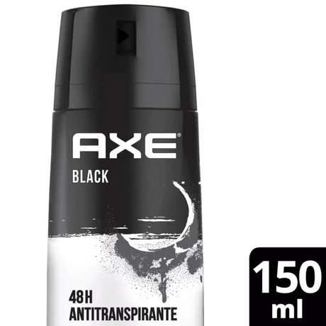 Desodorante Aerosol Axe Black 150 ml - vista alternativa