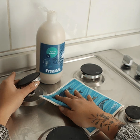 Limpiador Crema Ecológico Freemet 1 lt - vista alternativa