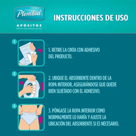 Apósito Plenitud 20 un X 12 paquetes - vista alternativa