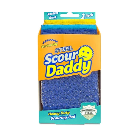 Esponja Acero Inoxidable Scour Daddy 2 Unid
