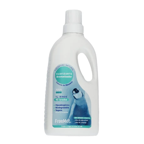 Suavizante Ecológico Concentrado Freemet Manzana 1 lt