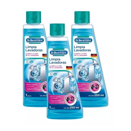 Limpia Lavadoras Dr. BeckMann 250 ml x3