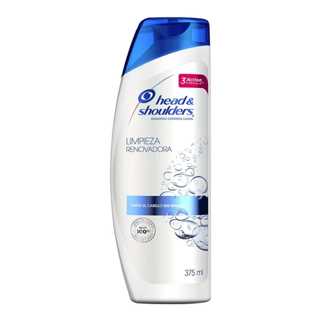 Shampoo Head and Shoulders Limpieza Renovadora 375 ml