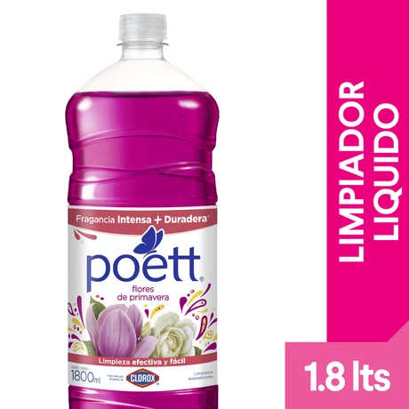 Desinfectante Líquido Poett Primavera 1800 ml