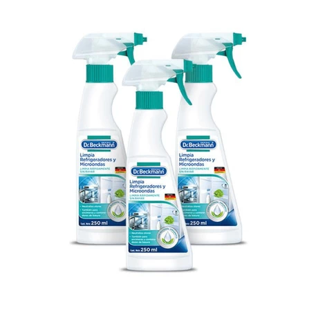 Limpiador Refrigeradores y Microondas Dr. Beckmann 250 ml x3