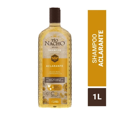 Shampoo Anticaída Tío Nacho Aclarante 1 lt