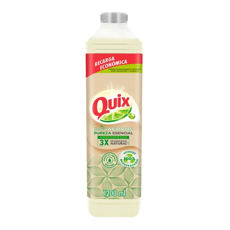 Lavalozas Quix Concentrado Bio Activos Pureza Esencial Recarga 1200 ml