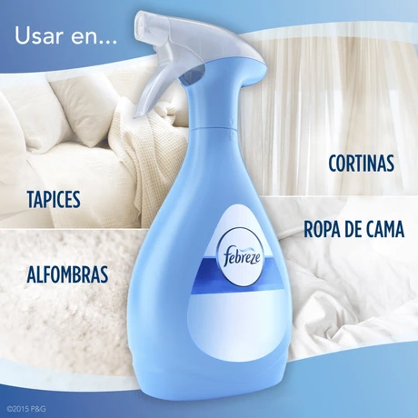 Aromatizante Febreze Eliminador de Olores Extra Fuerte para Telas 500 ml x3 - vista alternativa