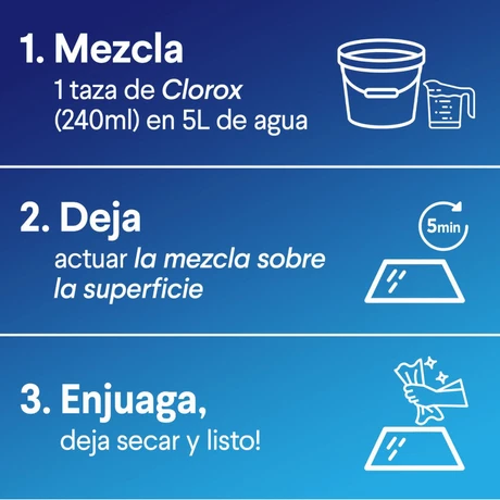Cloro Concentrado Clorox tradicional 2 kg - vista alternativa