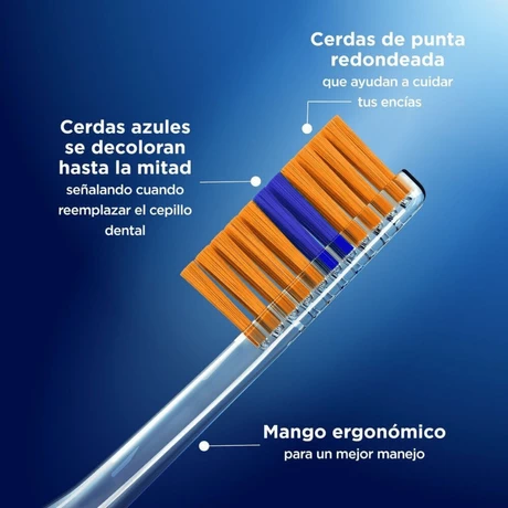 Cepillo Dental Pack Familia Oral-B Color Indicator 4 Unid - vista alternativa