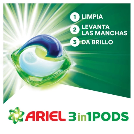 Detergente Cápsulas Ariel Pods 57 Unid x4 - vista alternativa