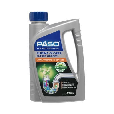 Desatascador Cañerías Paso Elimina Olores Biológico Preventivo 1 lt