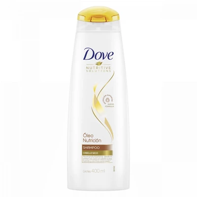 Shampoo Dove Óleo Nutrición 400 ml