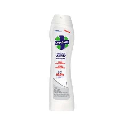 Limpiador Desinfectante Cremoso Lysoform Doble Acción 450 cc