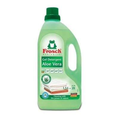 Detergente Líquido Hipoalergénico Frosch Piel Sensible Aloe Vera 1.5 lts