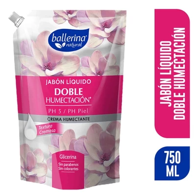 Jabón Líquido Ballerina Crema Humectante 750 ml