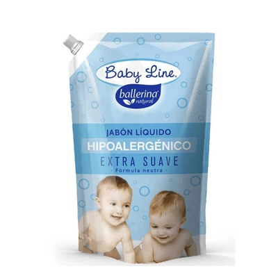 Jabón Líquido Ballerina Babyline Hipoalergénico 750 ml