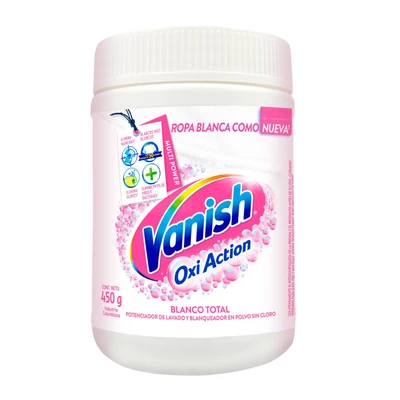 Quitamanchas en Polvo Vanish Ropa Blanca 450 g