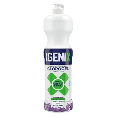 Limpiador Cloro Gel Igenix Lavanda 900 ml