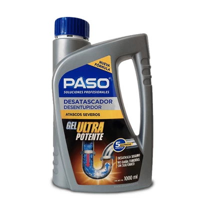 Desatascador Cañerías Paso Atascos Severos Express 1 lt