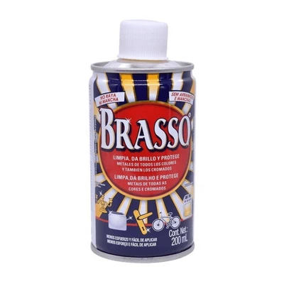 Limpia Metales Brasso 200 cc
