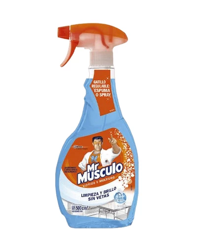 Limpiavidrios y Multiuso Mr. Músculo Gatillo 500 cc